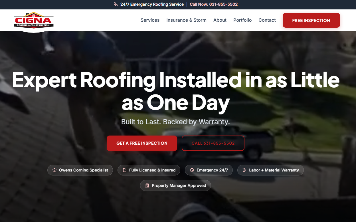 Cigna Roofing & Construction preview